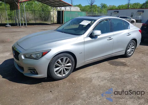 2017 Infiniti Q50 3.0T Premium from USA, damaged, VIN JN1EV7AP9HM734834